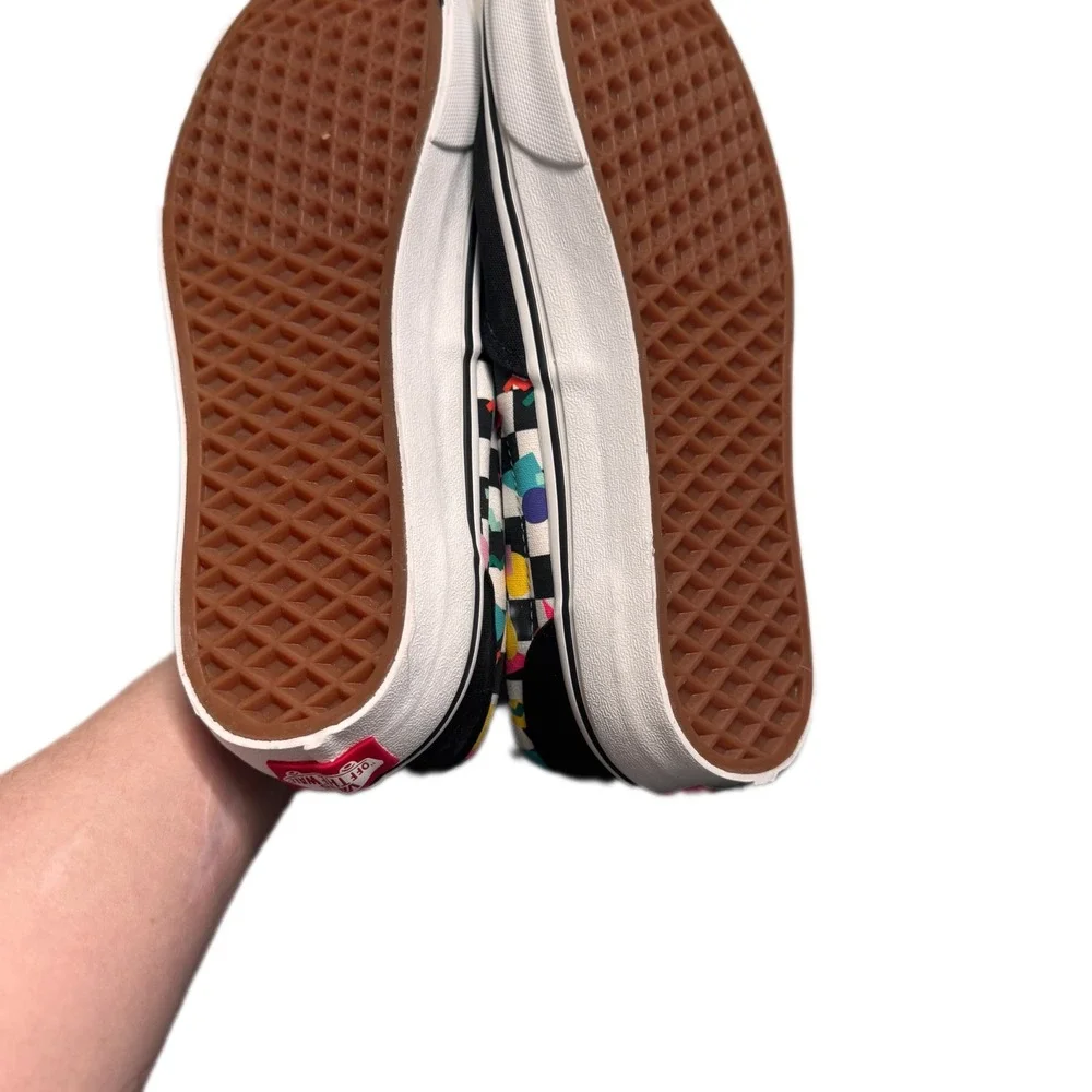 Vans 90's Retro‎ Era Customs Multi Color Geometric Men's 8 Women 9.5 NEW TGIF